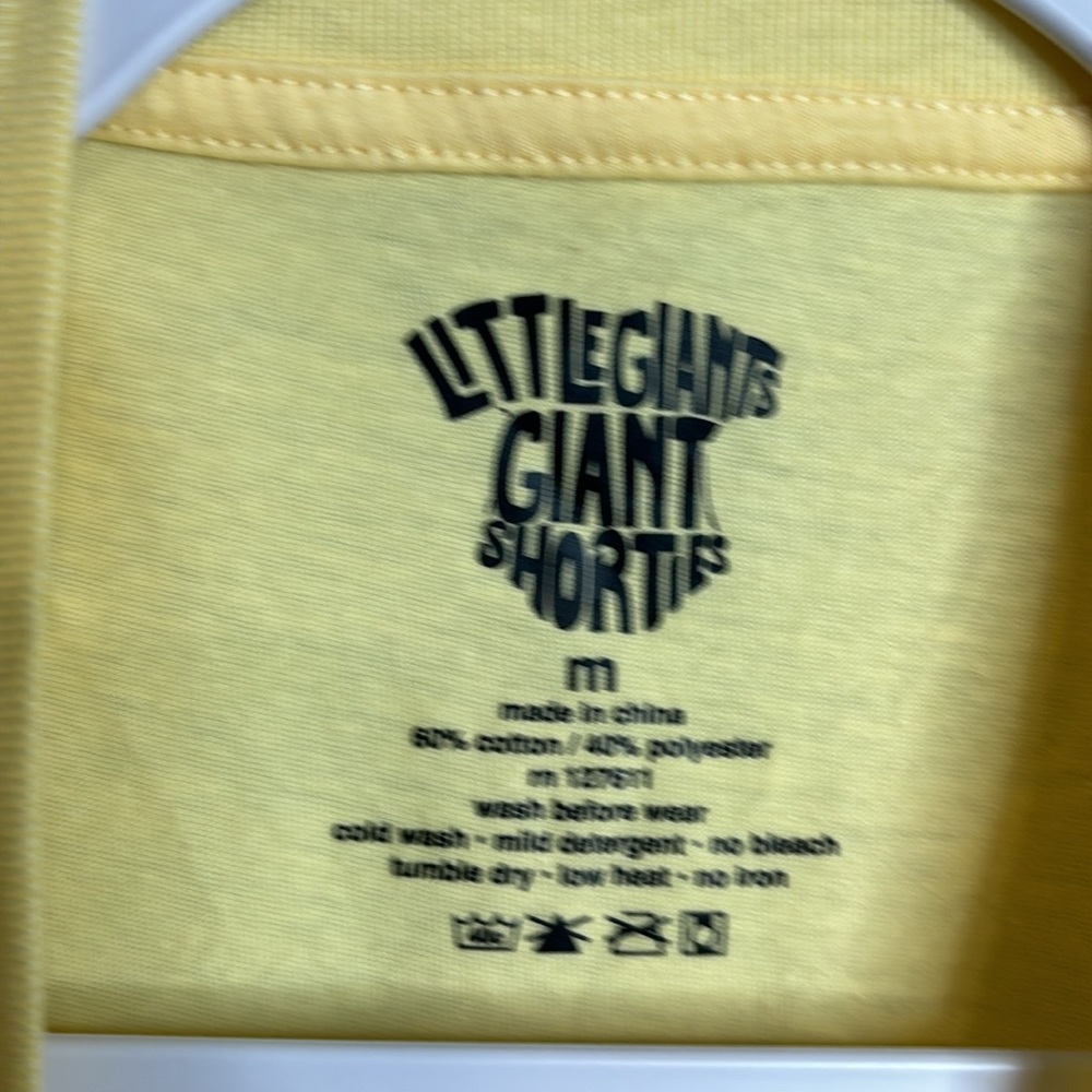 5 for $20! Little Giants Giant Shorties All Power to the Children Short Sleeve T - Picture 4 of 5